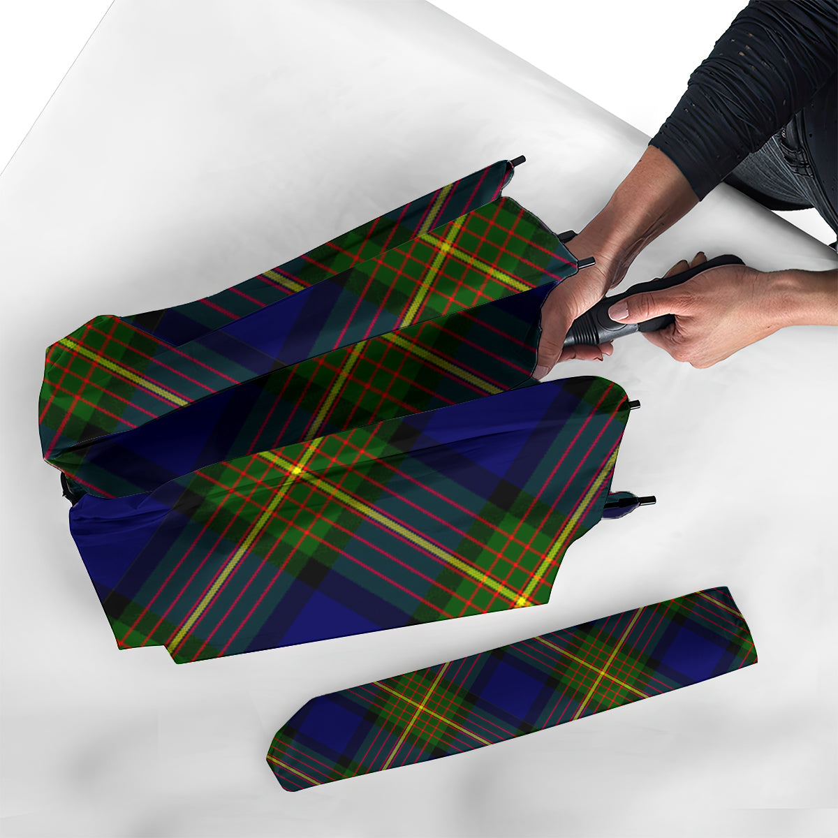 Moore Tartan Umbrella - Tartanvibesclothing