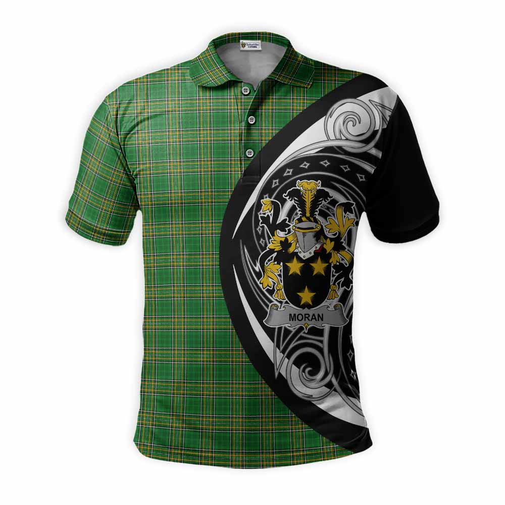 Moran Irish Clan Polo Shirt Celtic Circle Style Kid - Tartan Vibes Clothing