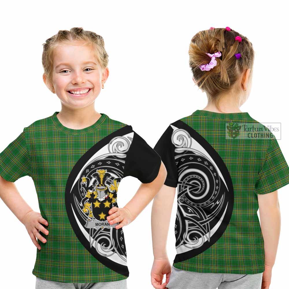 Moran Irish Clan Kid T-Shirt Celtic Circle Style - Tartan Vibes Clothing