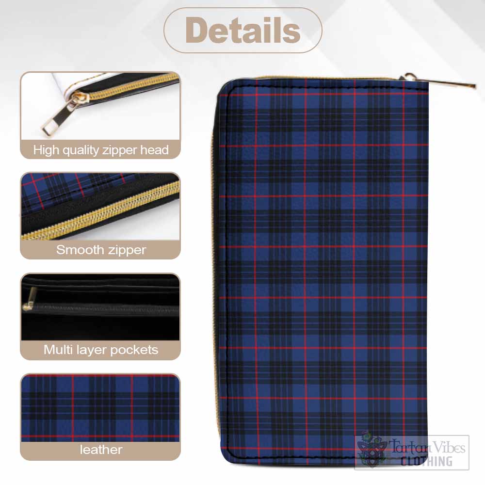 Morgan Tartan Women's Leather Wallet - Tartan Vibes Clothing