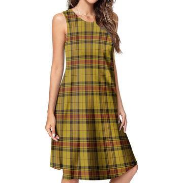 Morgan of Wales Tartan Womens Casual Dresses