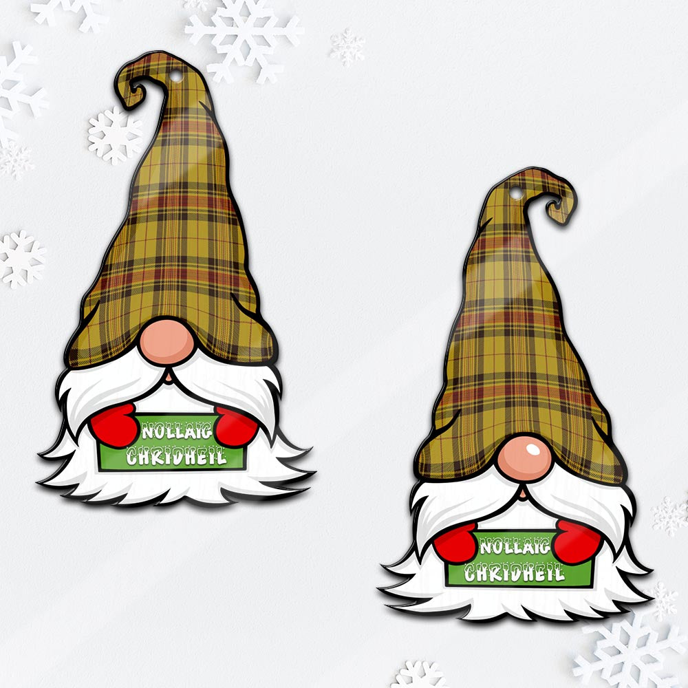 Morgan of Wales Gnome Christmas Ornament with His Tartan Christmas Hat - Tartan Vibes Clothing