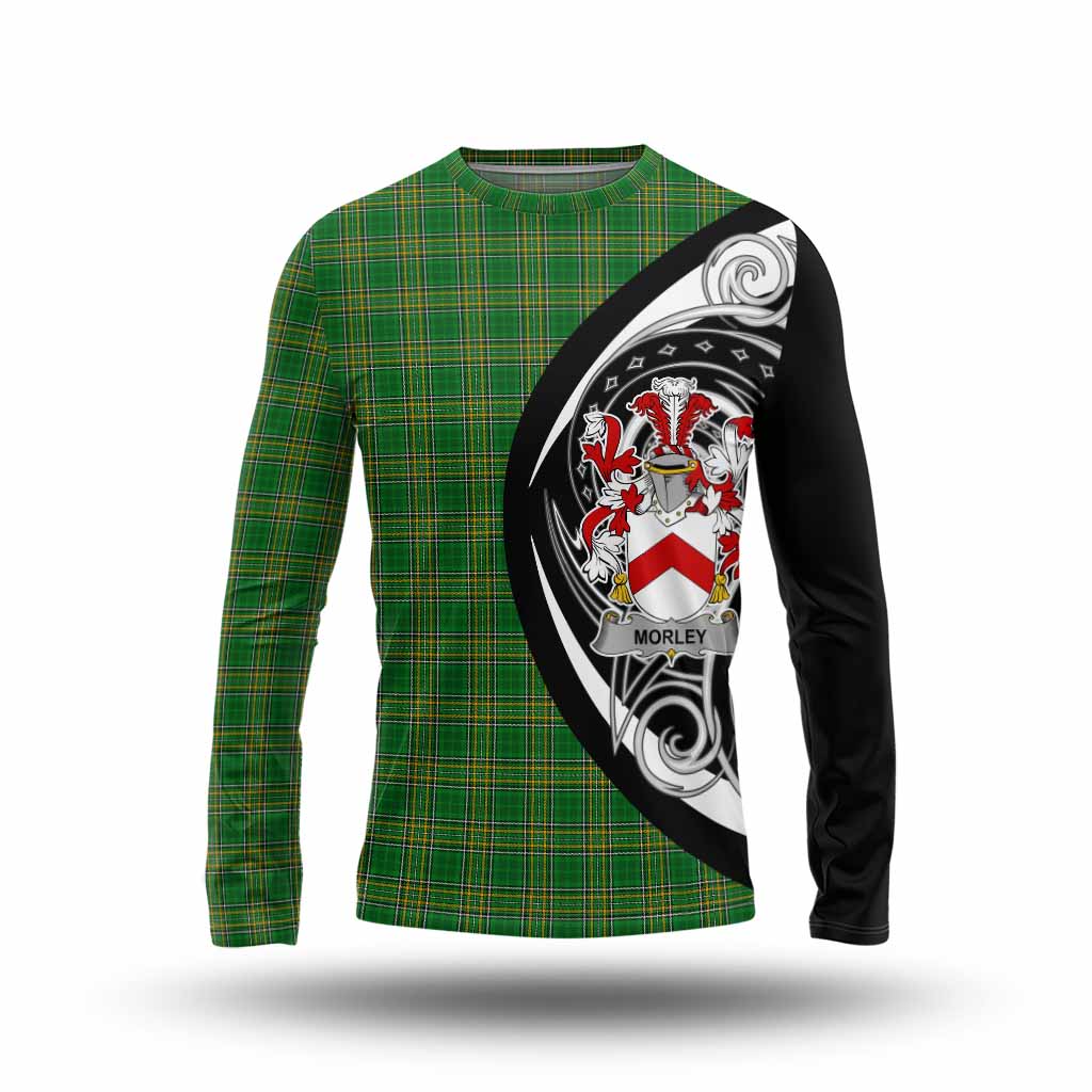 Morley Irish Clan Long Sleeve T-Shirt Celtic Circle Style Unisex - Tartan Vibes Clothing