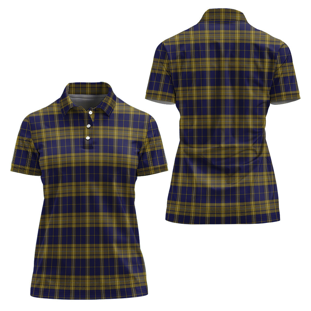 morris-of-wales-tartan-polo-shirt-for-women