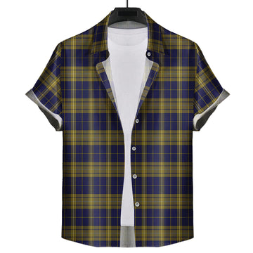 Morris of Wales Tartan Short Sleeve Button Down Shirt