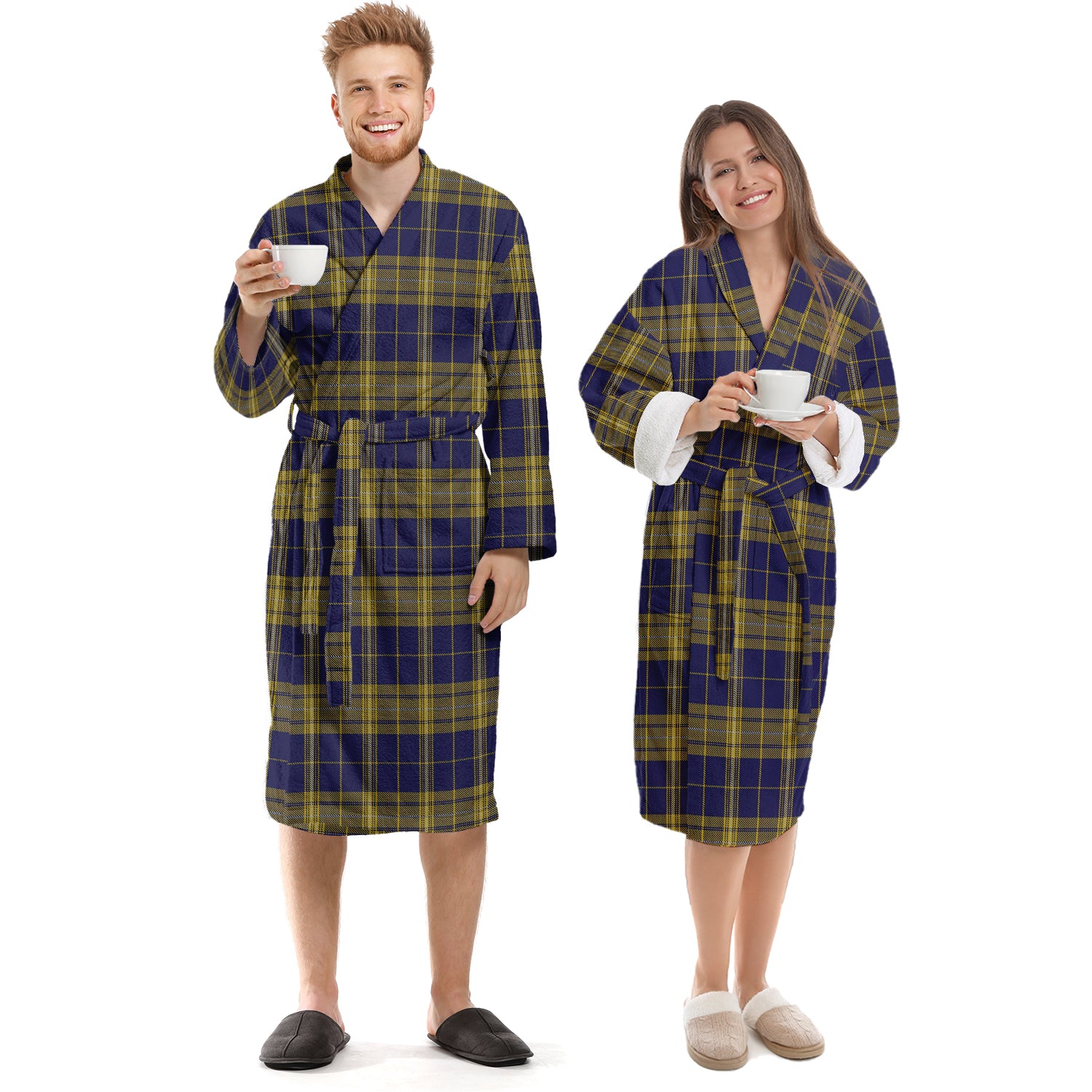 Morris of Wales Tartan Bathrobe Unisex S - Tartan Vibes Clothing