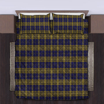 Morris of Wales Tartan Quilt Bed Set