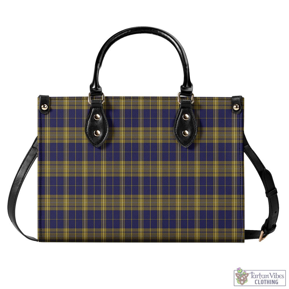 Tartan Vibes Clothing Morris of Wales Tartan Luxury Leather Handbags