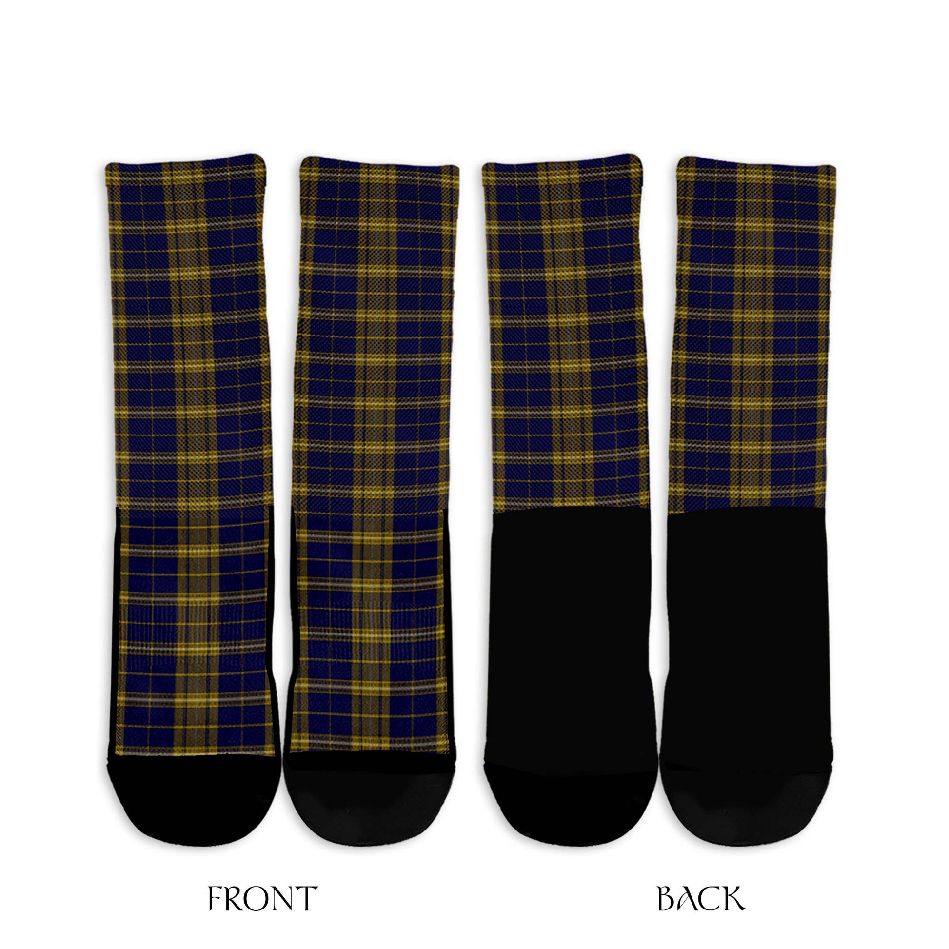 Morris of Wales Tartan Crew Socks - Tartanvibesclothing