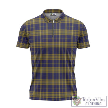 Morris of Wales Tartan Zipper Polo Shirt