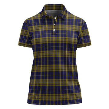 Morris of Wales Tartan Polo Shirt For Women