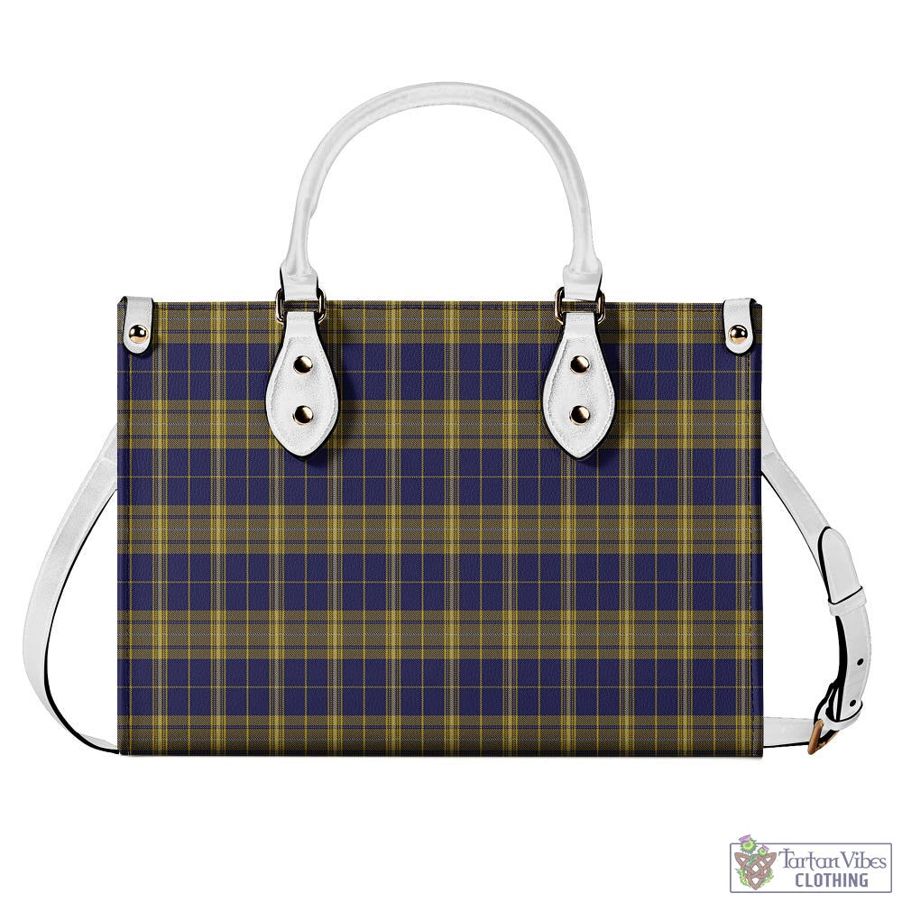 Tartan Vibes Clothing Morris of Wales Tartan Luxury Leather Handbags