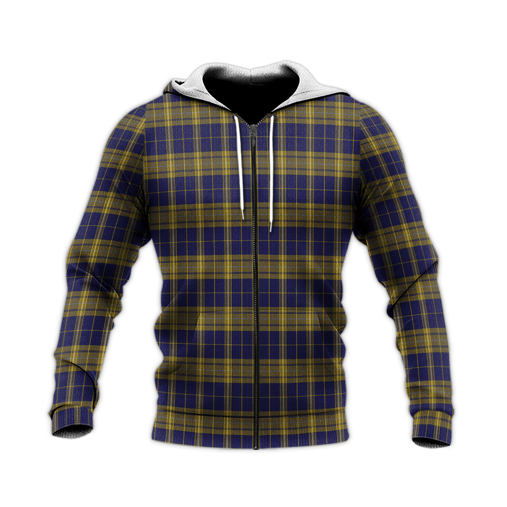 morris-of-wales-tartan-knitted-hoodie