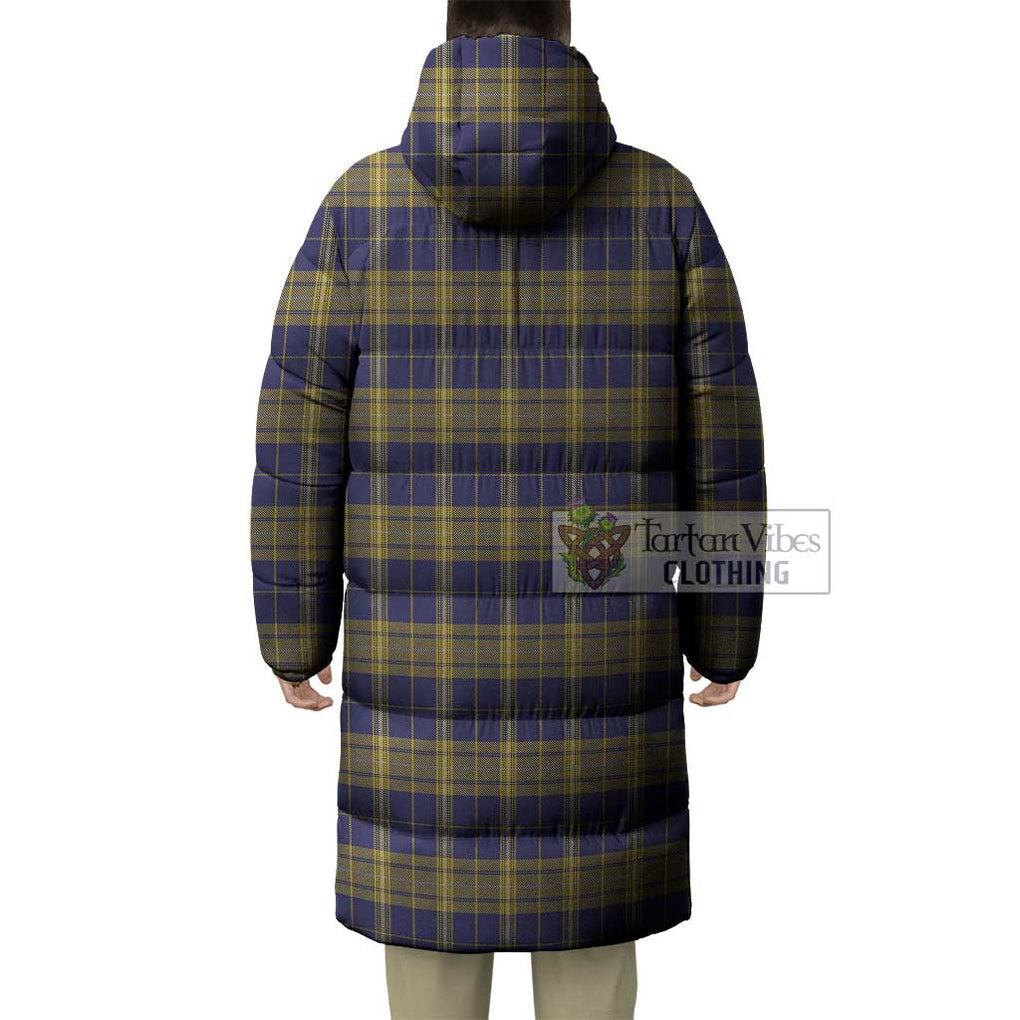 Tartan Vibes Clothing Morris of Wales Tartan Long Down Jacket