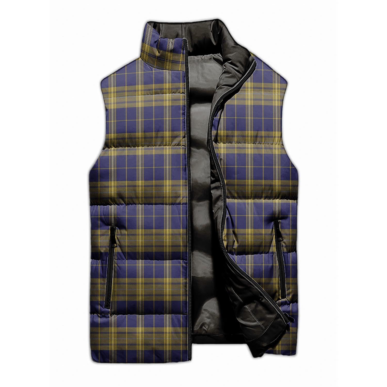 Morris of Wales Tartan Sleeveless Puffer Jacket - Tartanvibesclothing