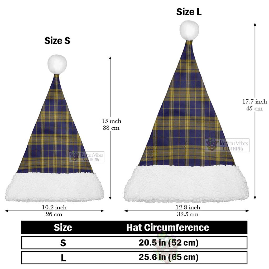 Tartan Vibes Clothing Morris of Wales Tartan Christmas Santa Hats