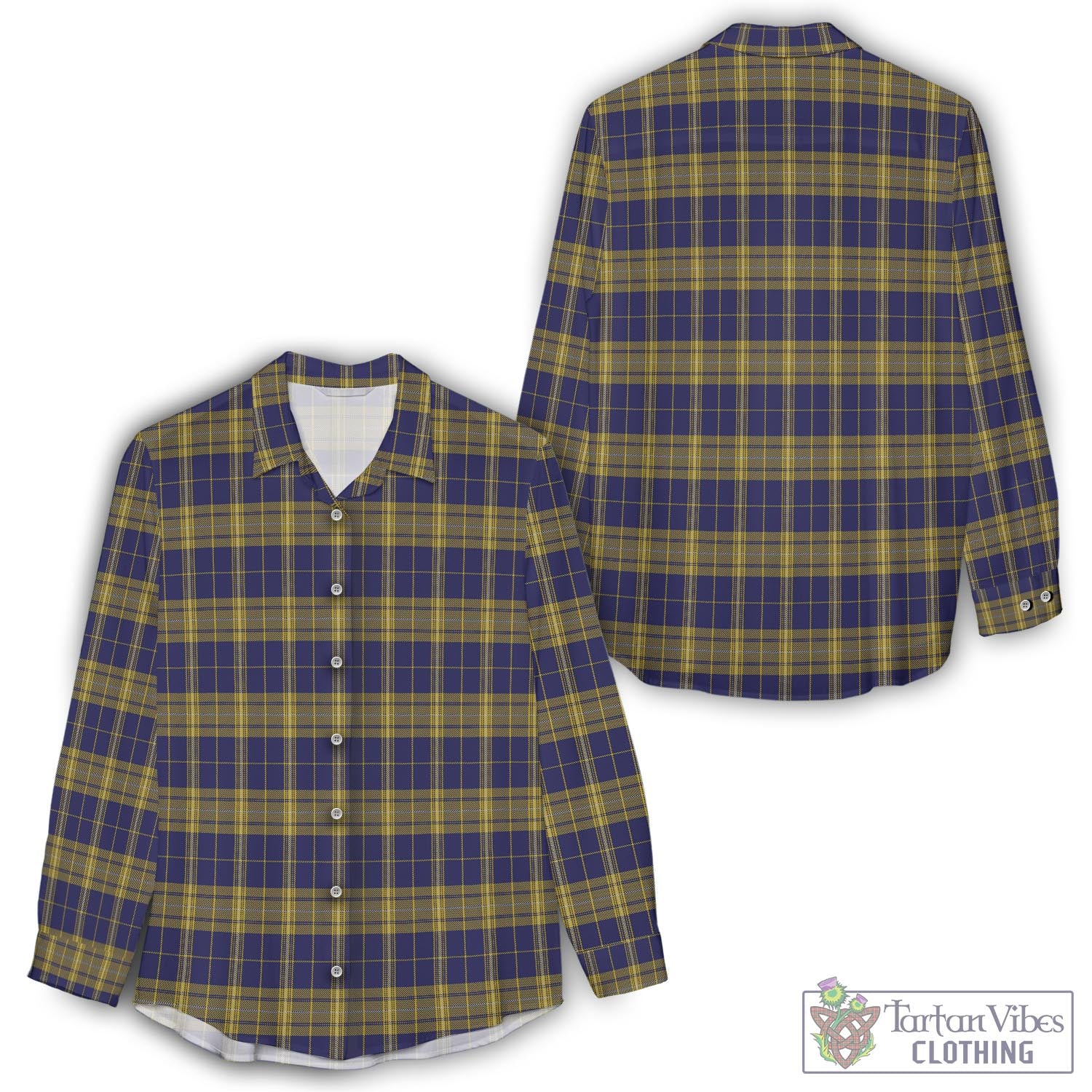 Morris of Wales Tartan Womens Casual Shirt