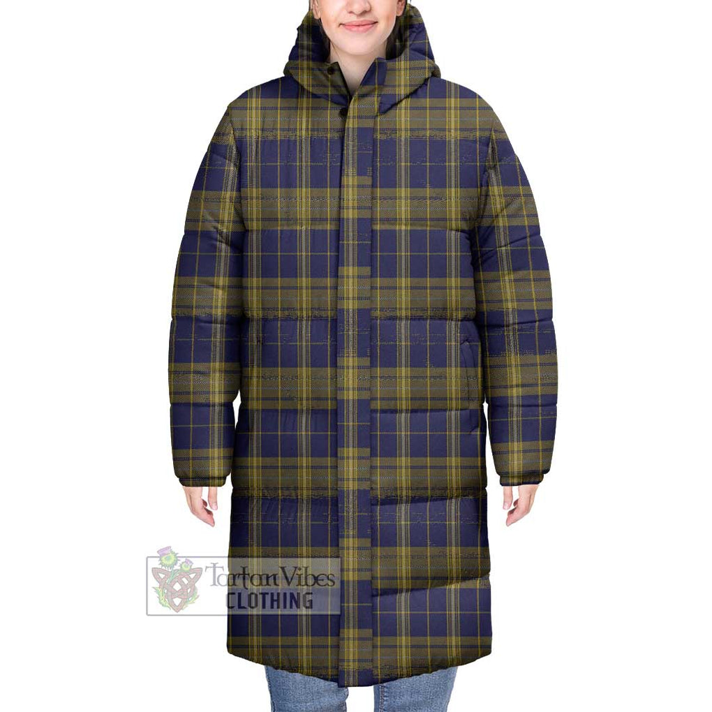 Tartan Vibes Clothing Morris of Wales Tartan Long Down Jacket