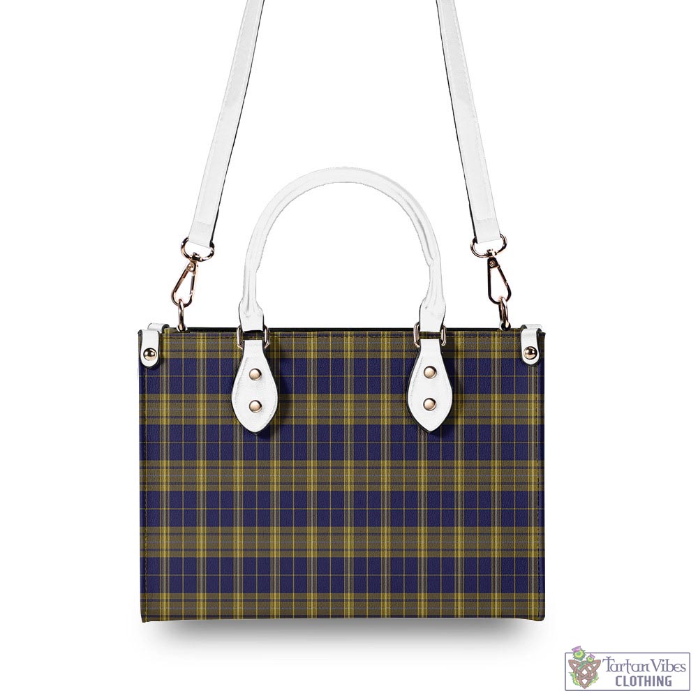 Tartan Vibes Clothing Morris of Wales Tartan Luxury Leather Handbags