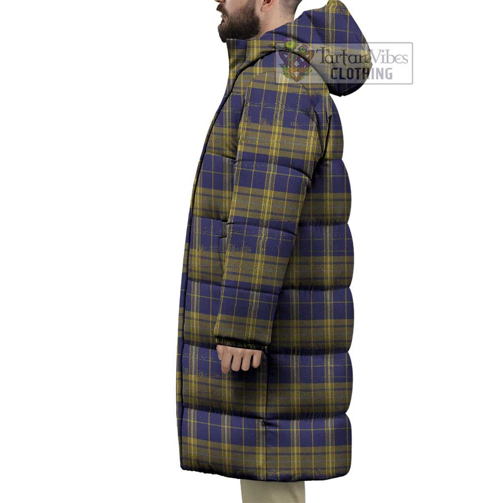 Tartan Vibes Clothing Morris of Wales Tartan Long Down Jacket