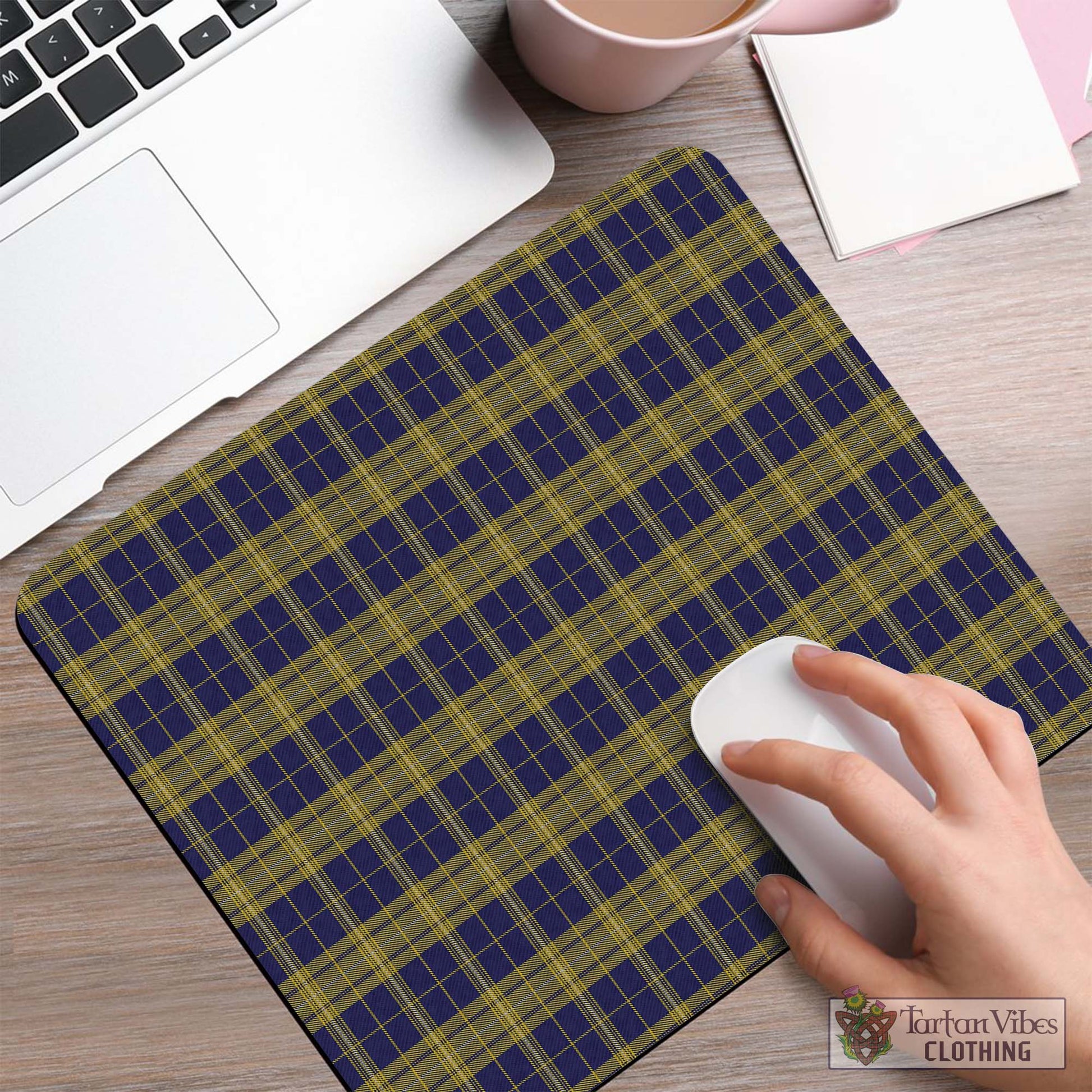 Tartan Vibes Clothing Morris of Wales Tartan Mouse Pad