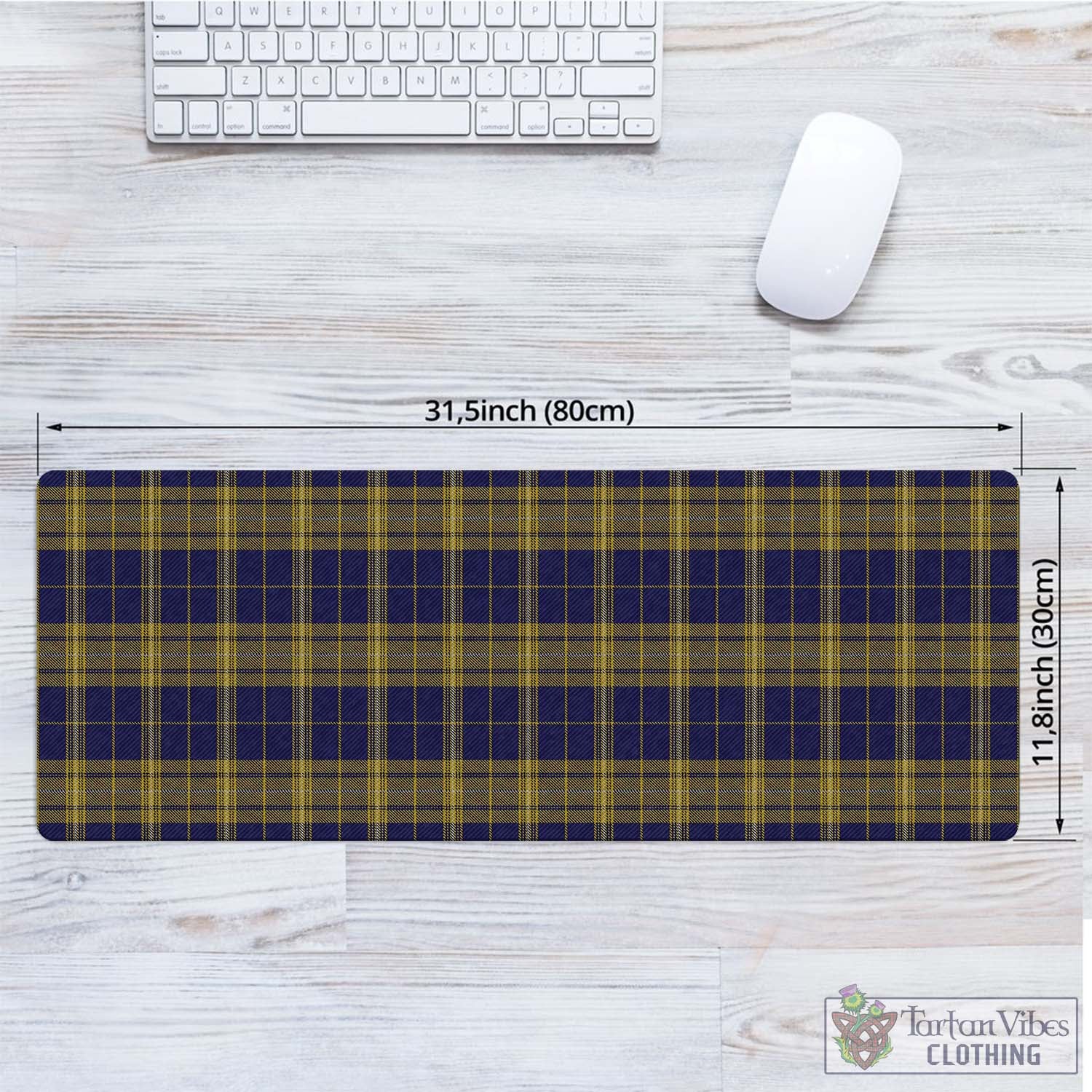 Tartan Vibes Clothing Morris of Wales Tartan Mouse Pad