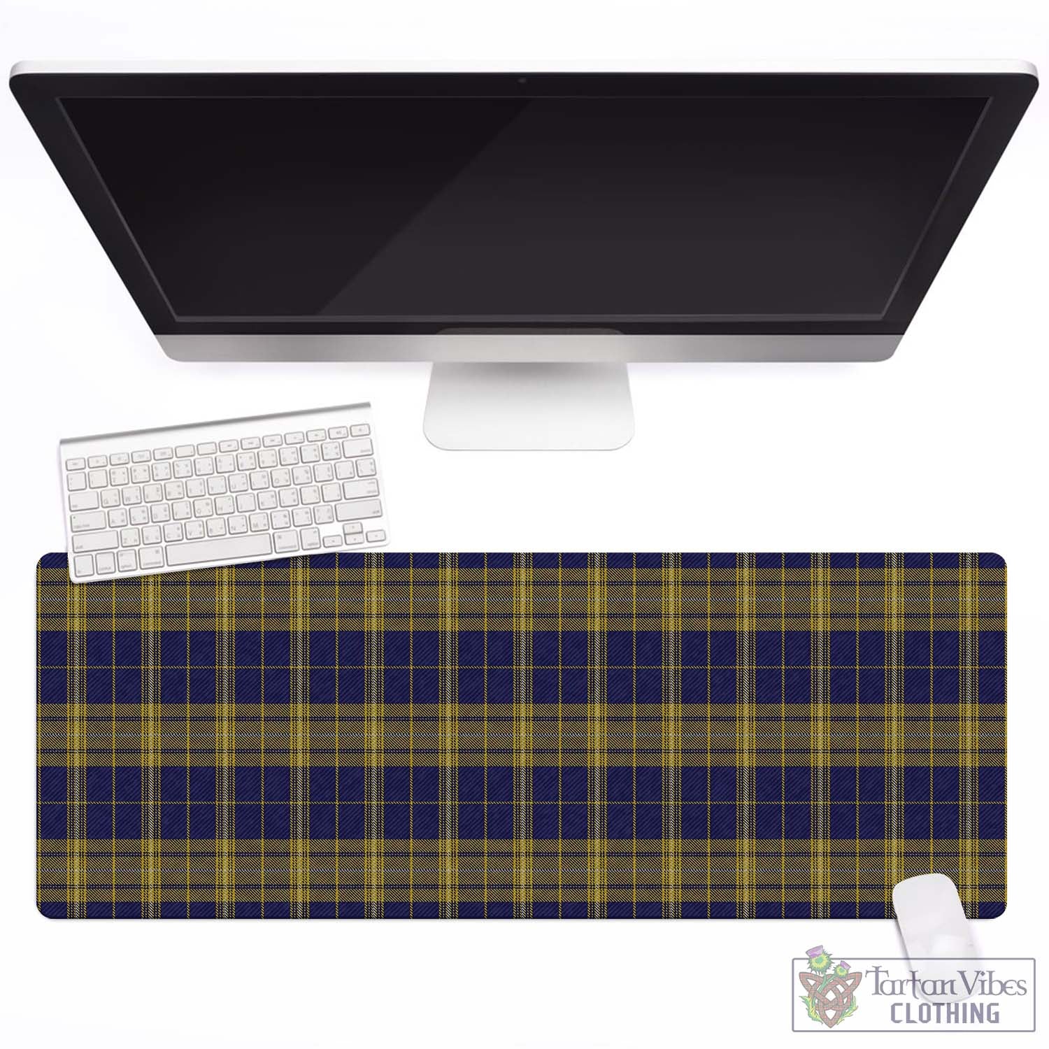 Tartan Vibes Clothing Morris of Wales Tartan Mouse Pad