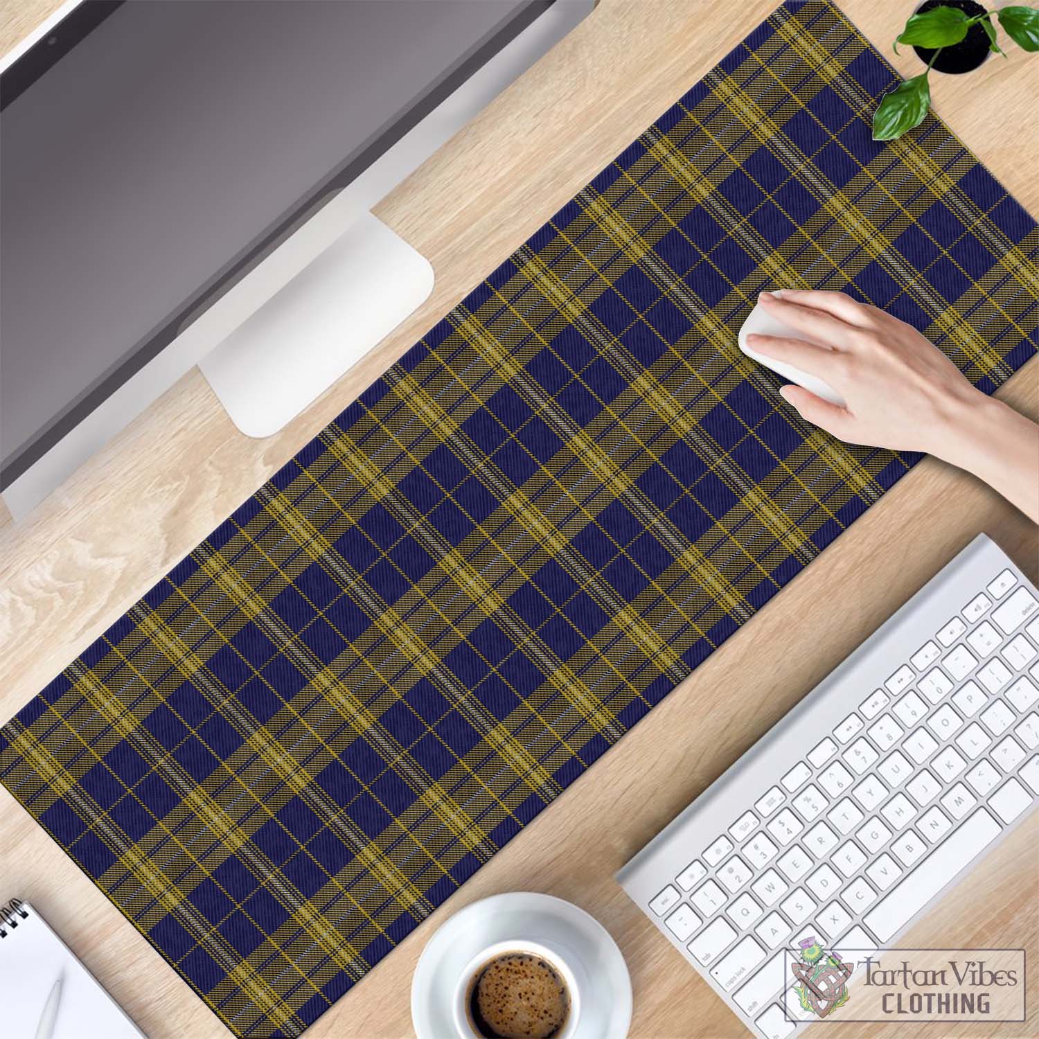 Tartan Vibes Clothing Morris of Wales Tartan Mouse Pad