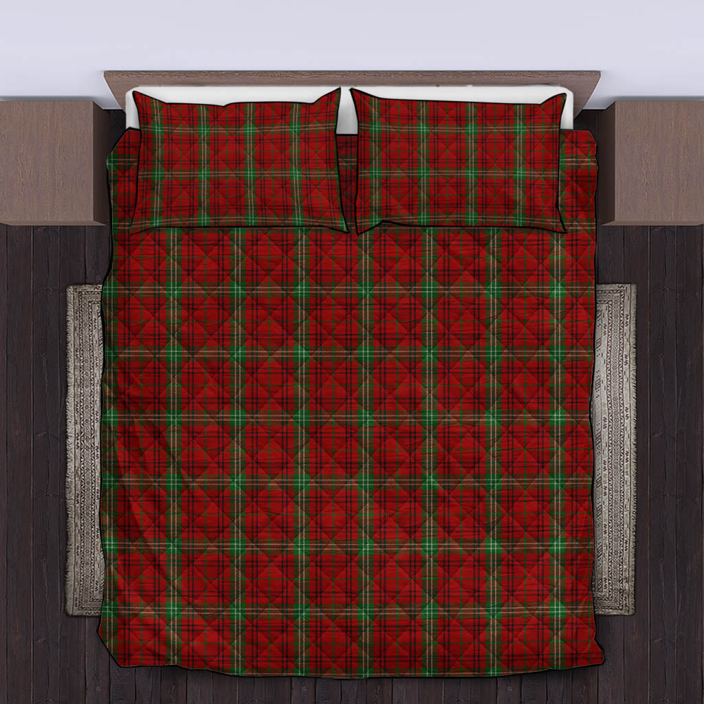 Morrison Tartan Quilt Bed Set King - Tartan Vibes Clothing