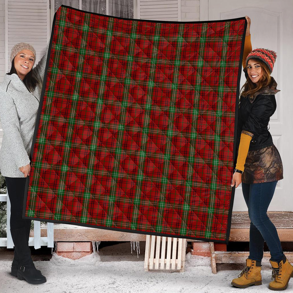 Morrison Tartan Quilt Super King Quilt 91" x 110" - Tartan Vibes Clothing