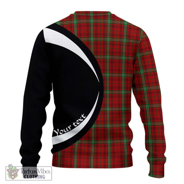 Morrison Tartan Ugly Sweater with Family Crest Circle Style