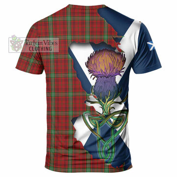 Morrison Tartan Family Crest T-Shirt Scottish Thistle Celtic Inspired - Tartan Vibes Clothing