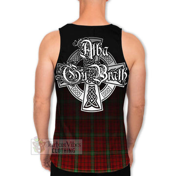 Morrison Tartan Men's Tank Top Featuring Alba Gu Brath Family Crest Celtic Inspired - Tartan Vibes Clothing