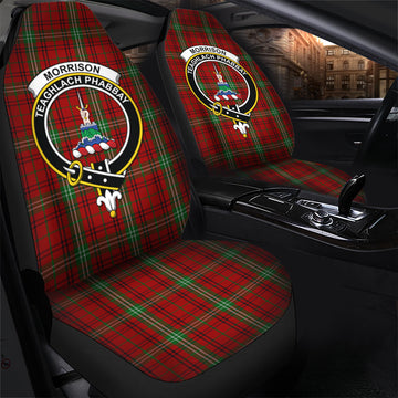 Morrison Tartan Car Seat Cover with Family Crest - Tartan Vibes Clothing