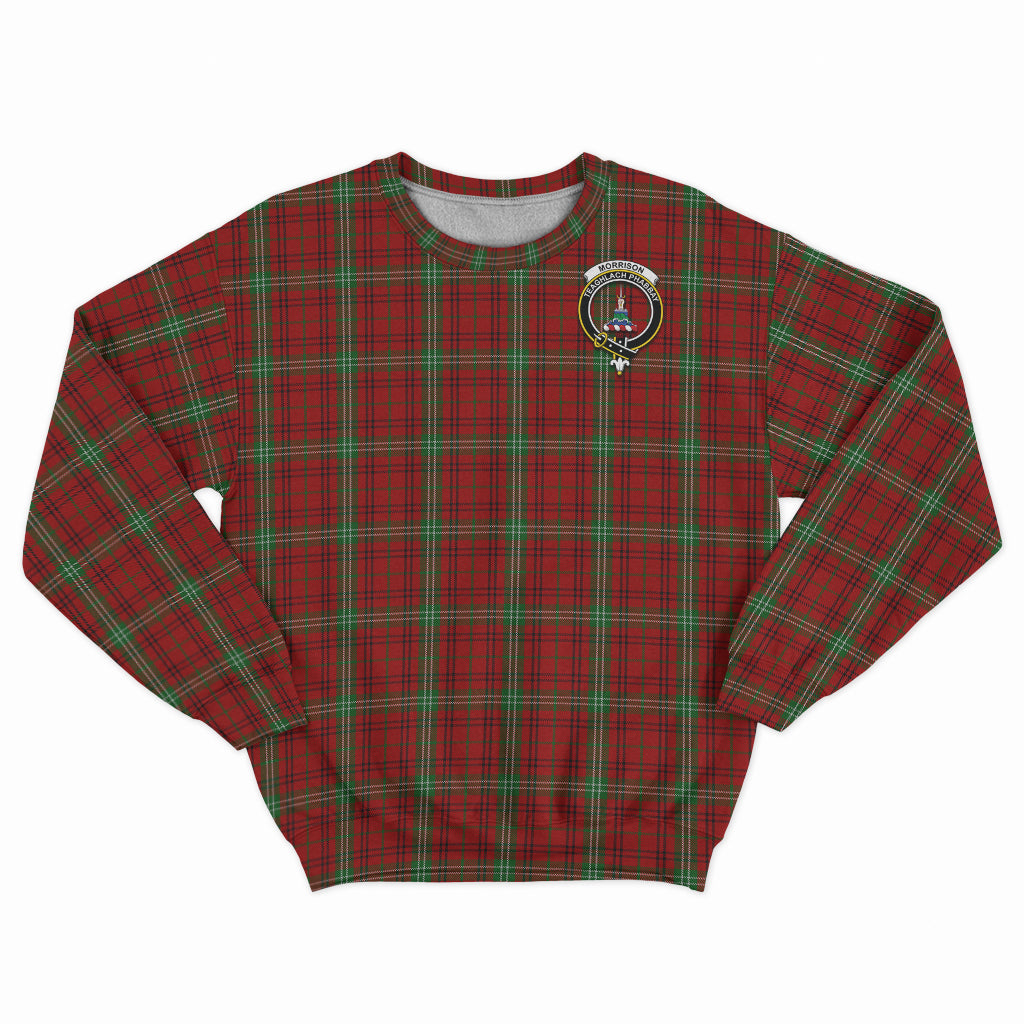 morrison-tartan-sweatshirt-with-family-crest