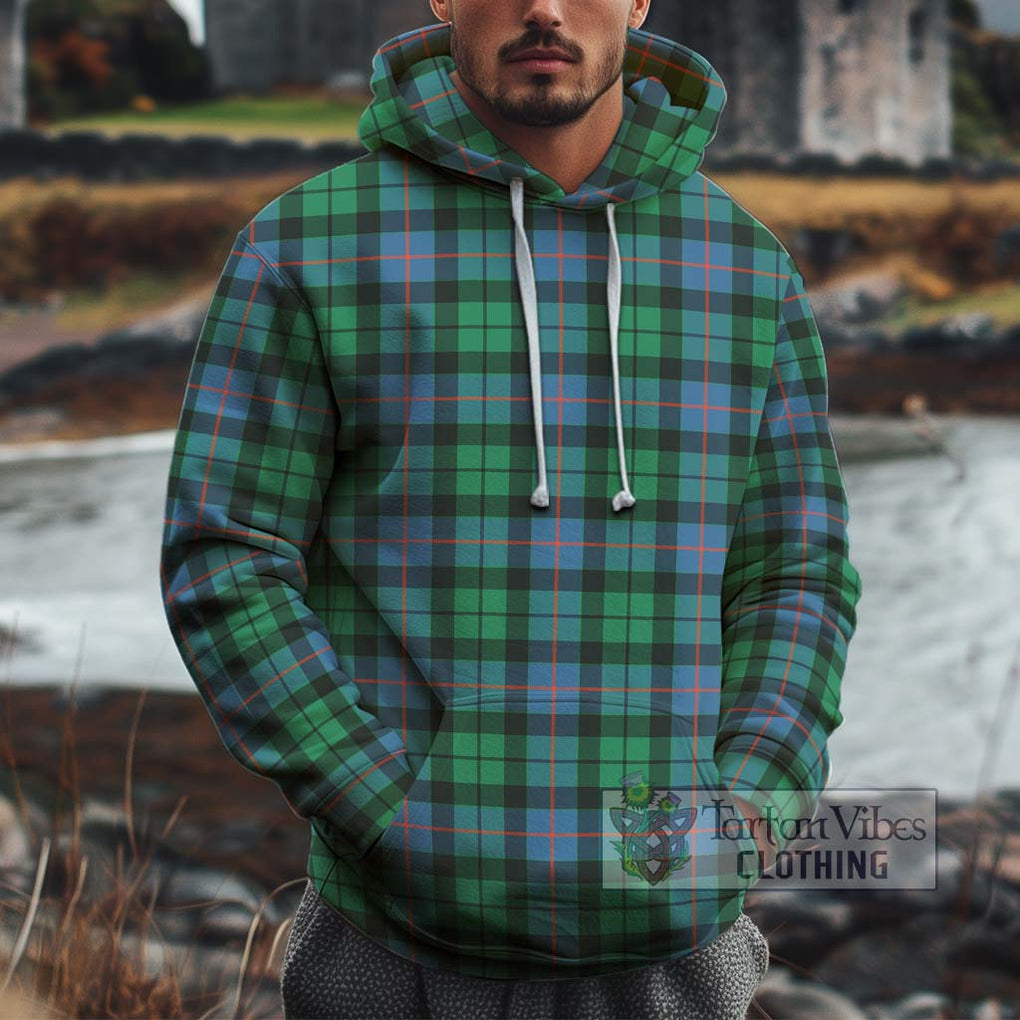 Morrison Ancient Tartan Cotton Hoodie Pullover Hoodie XS - Tartan Vibes Clothing