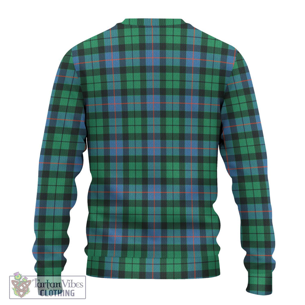 Morrison Ancient Tartan Knitted Sweater with Family Crest DNA In Me Style - Tartanvibesclothing Shop