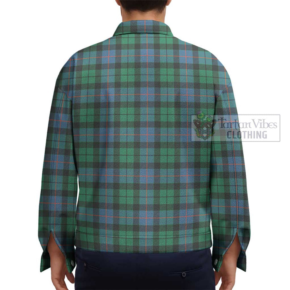 Morrison Ancient Tartan Unisex Lapel Cotton Jacket - Tartan Vibes Clothing