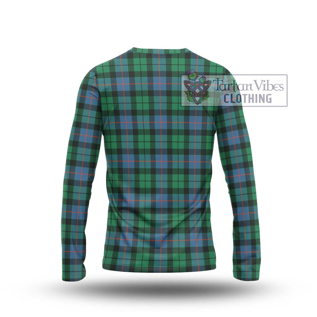 Morrison Ancient Tartan Long Sleeve T-Shirt with Family Crest DNA In Me Style - Tartanvibesclothing Shop