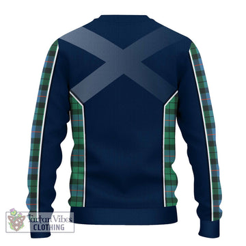 Morrison Ancient Tartan Ugly Sweater with Family Crest and Lion Rampant Vibes Sport Style