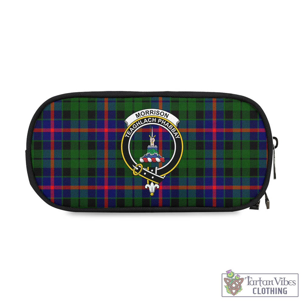 Tartan Vibes Clothing Morrison Modern Tartan Pen and Pencil Case with Family Crest