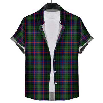 Morrison Modern Tartan Short Sleeve Button Down Shirt