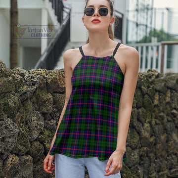 Morrison Modern Tartan Loose Halter Neck Camisole