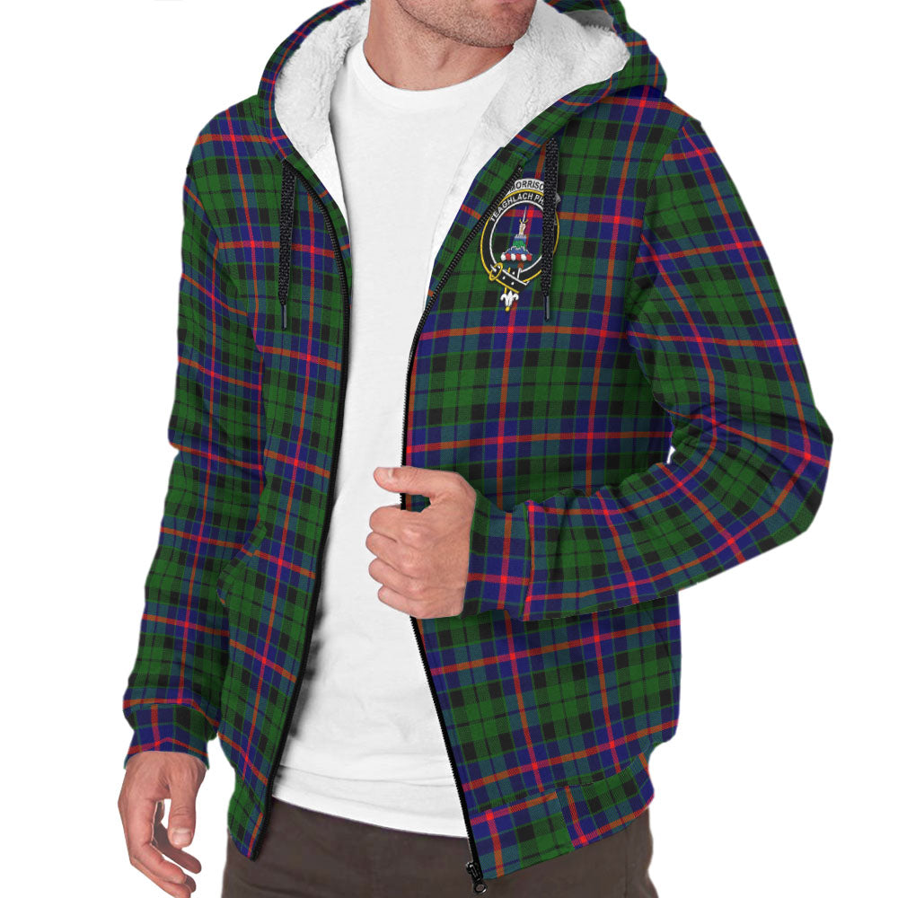 morrison-modern-tartan-sherpa-hoodie-with-family-crest