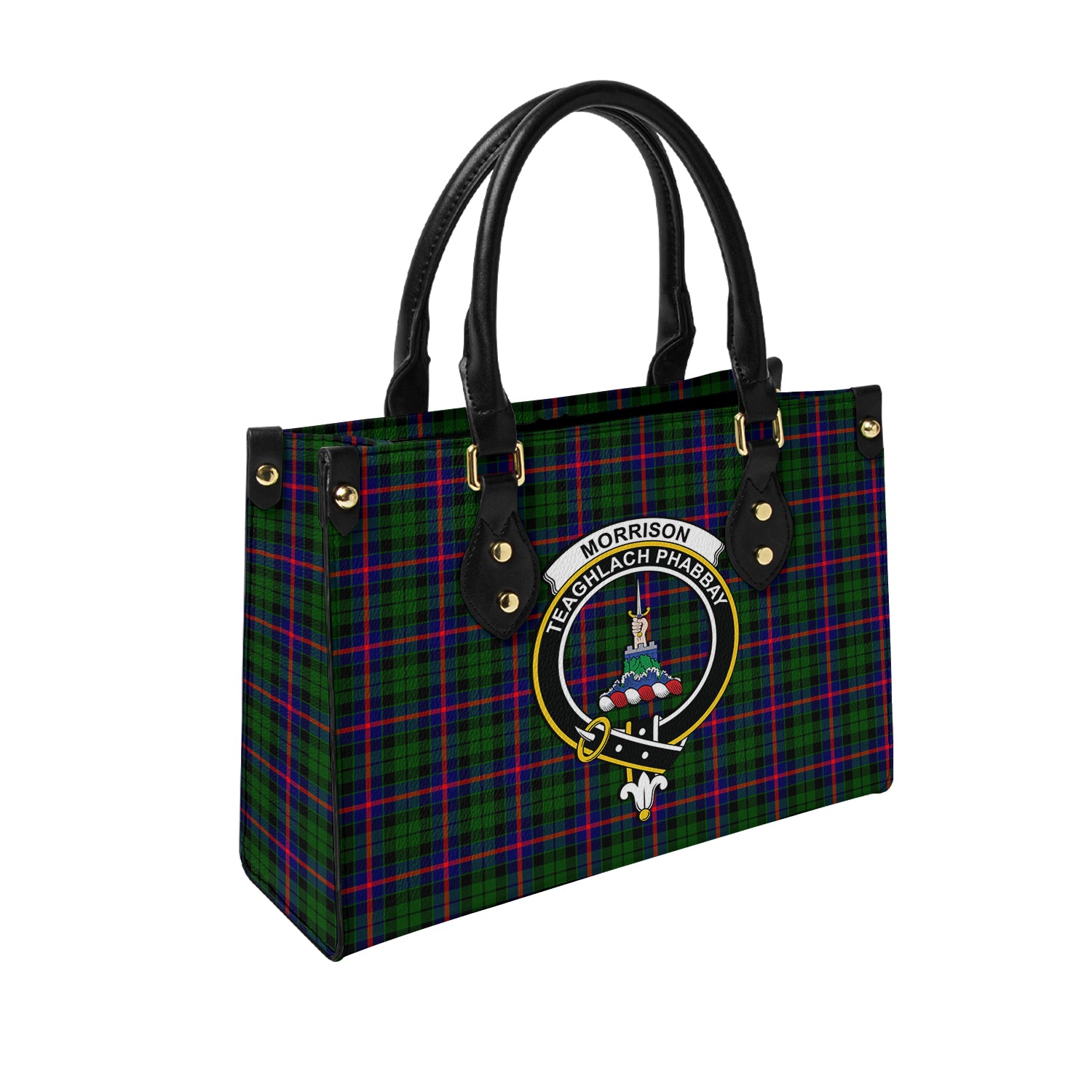 morrison-modern-tartan-leather-bag-with-family-crest