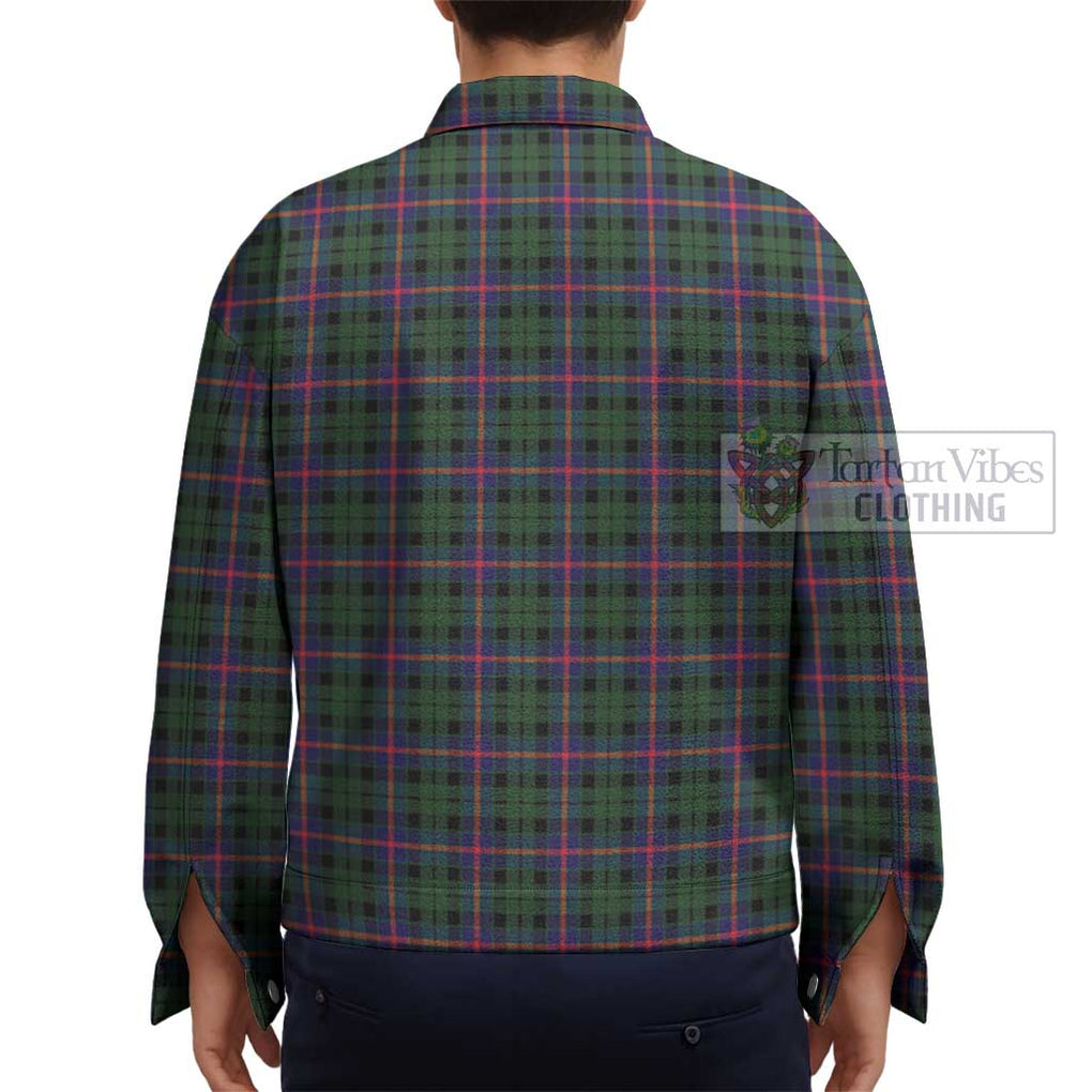 Morrison Modern Tartan Unisex Lapel Cotton Jacket - Tartan Vibes Clothing