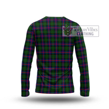 Morrison Modern Tartan Long Sleeve T-Shirt with Family Crest DNA In Me Style