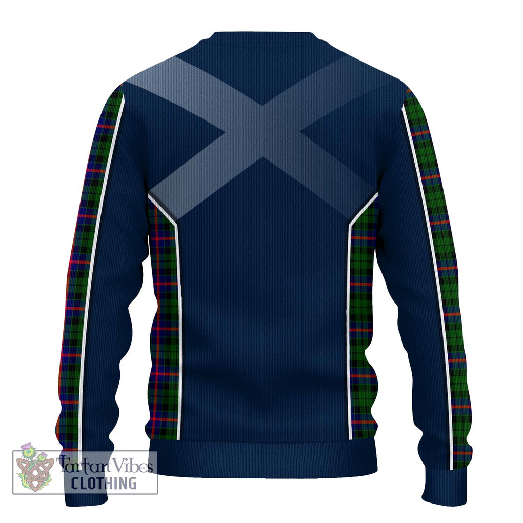 Morrison Modern Tartan Knitted Sweater with Family Crest and Lion Rampant Vibes Sport Style - Tartan Vibes Clothing