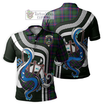 Morrison Modern Tartan Polo Shirt with Epic Bagpipe Style