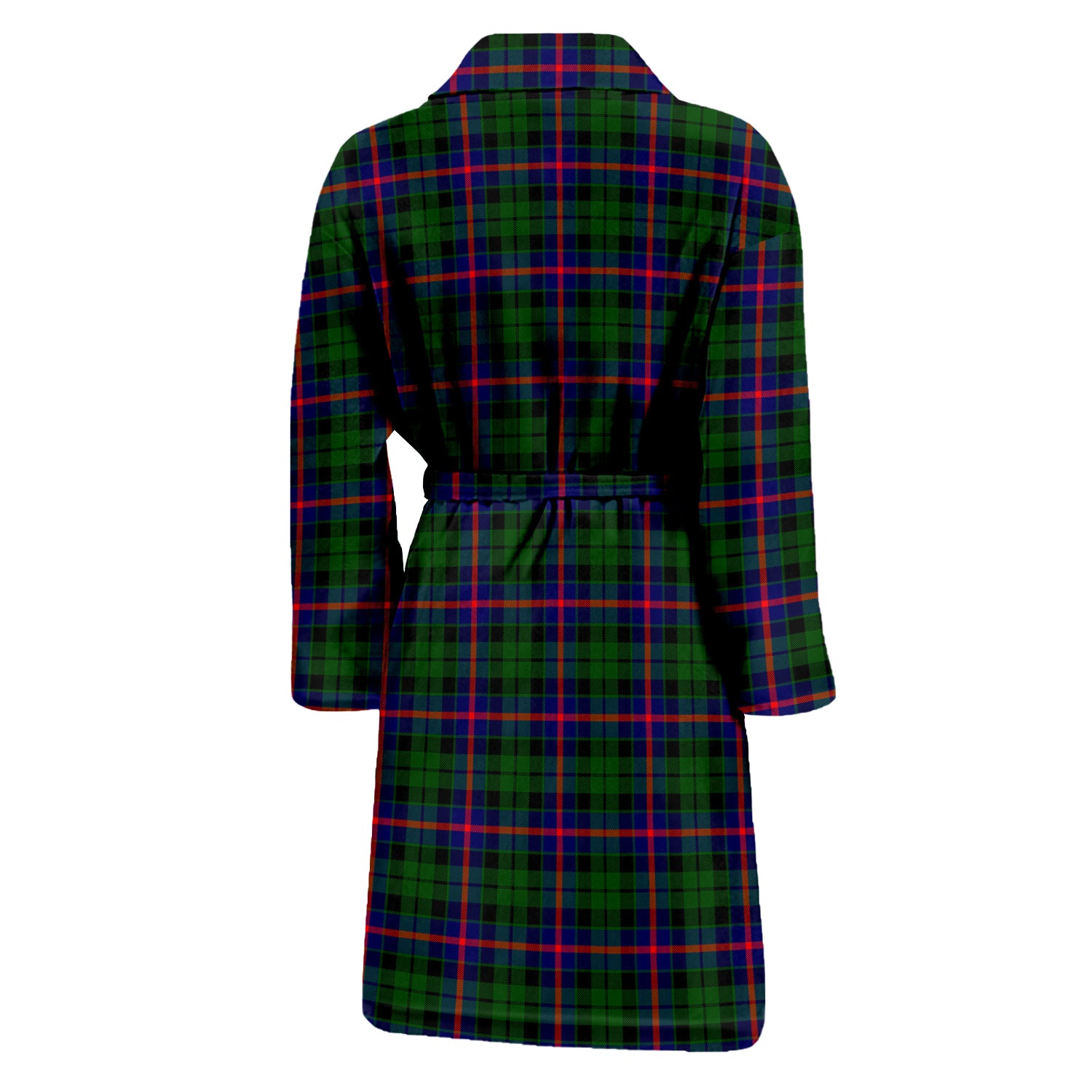 Morrison Modern Tartan Bathrobe with Family Crest - Tartan Vibes Clothing